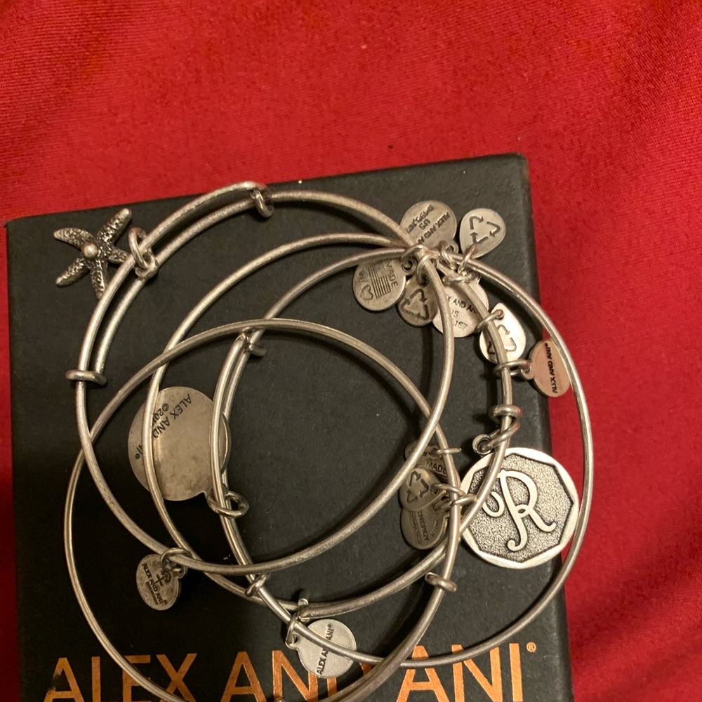 🚫SOLD🚫Alex and Ani Silver Bracelets - Picture 9 of 12